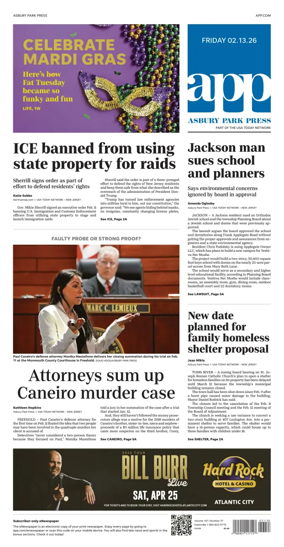 Cover of Asbury Park Press