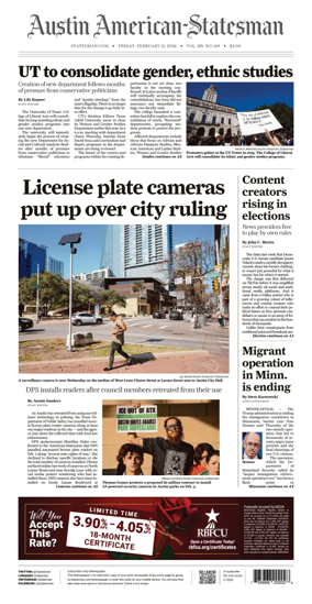 Cover of Austin American-Statesman