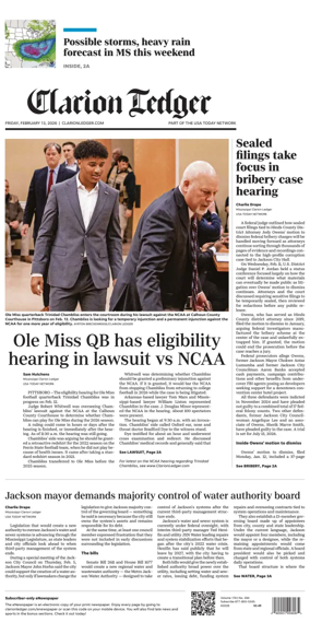 Cover of Clarion Ledger