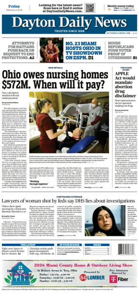 Cover of Dayton Daily News