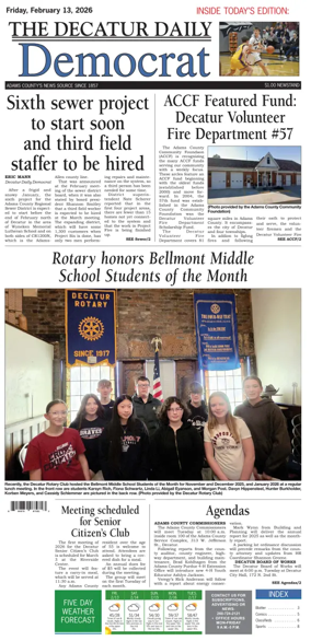 Cover of The Decatur Daily Democrat