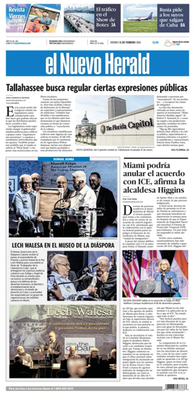 Cover of El Nuevo Herald