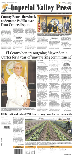 Cover of Imperial Valley Press