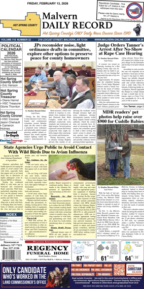 Cover of Malvern Daily Record