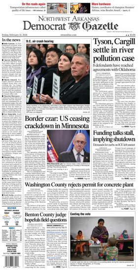 Cover of Northwest Arkansas Democrat-Gazette