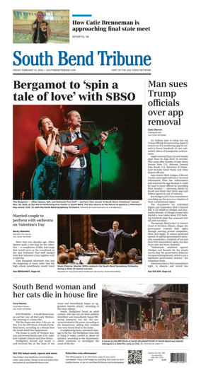 Cover of South Bend Tribune