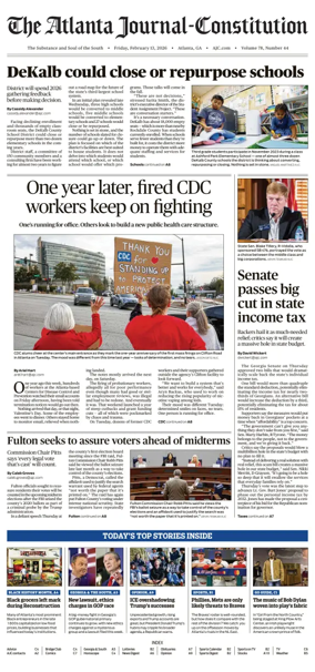 Cover of The Atlanta Journal-Constitution