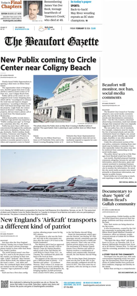 Cover of The Beaufort Gazette