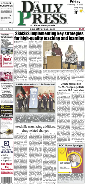 Cover of The Daily Press