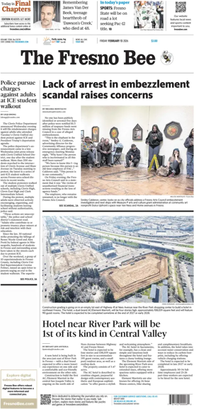 Cover of The Fresno Bee