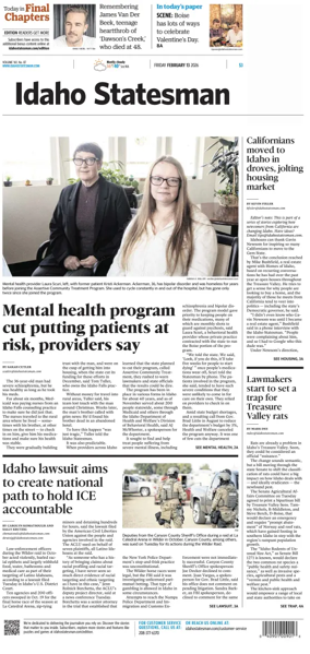 Cover of The Idaho Statesman