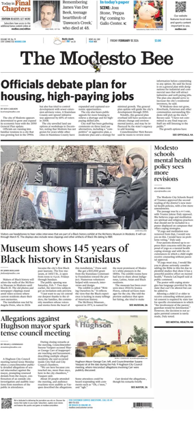 Cover of The Modesto Bee