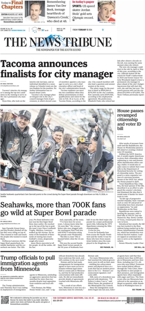 Cover of The News Tribune