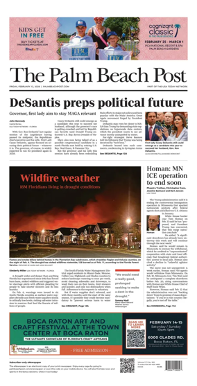 Cover of The Palm Beach Post