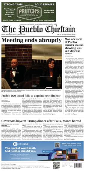 Cover of The Pueblo Chieftain