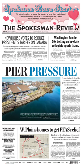 Cover of The Spokesman-Review (Spokane)