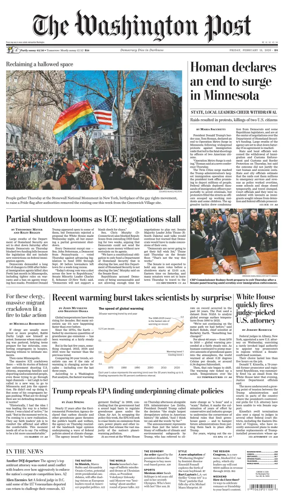 Cover of The Washington Post