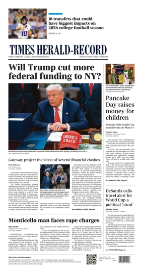 Cover of Times Herald-Record