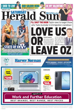 Cover of Herald Sun