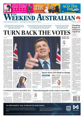 Cover of The Australian