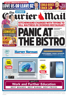 Cover of The Courier-Mail