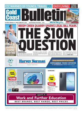 Cover of The Gold Coast Bulletin