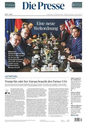 Cover of Die Presse