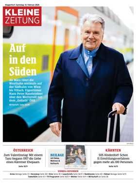 Cover of Kleine Zeitung Kaernten