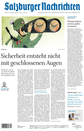 Cover of Salzburger Nachrichten