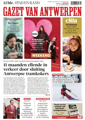 Cover of Gazet van Antwerpen Stad en Rand