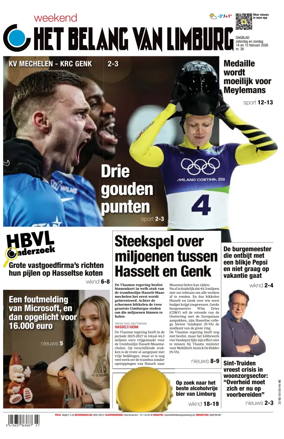 Cover of Het Belang van Limburg