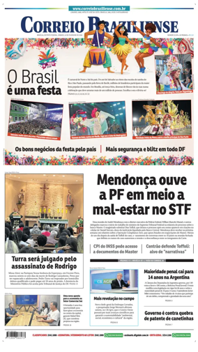 Cover of Correio Braziliense