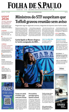 Cover of Folha de S.Paulo