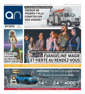 Cover of Acadie Nouvelle