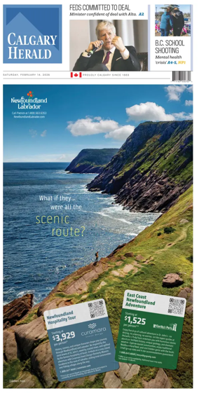 Cover of Calgary Herald