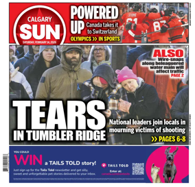 Cover of Calgary Sun
