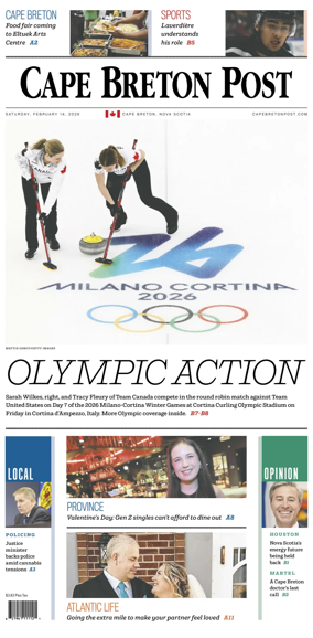 Cover of Cape Breton Post