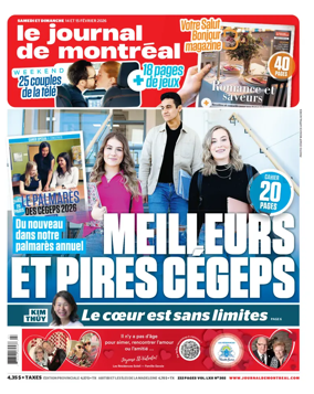 Cover of Le Journal de Montreal