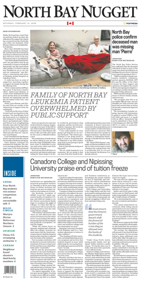 Cover of North Bay Nugget