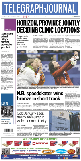 Cover of Telegraph-Journal