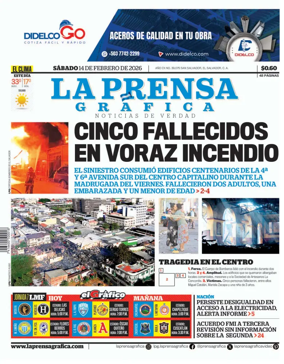 Cover of La Prensa Grafica
