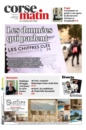 Cover of Corse Matin
