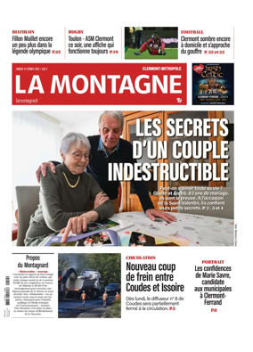 Cover of La Montagne (Clermont-Metropole)