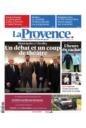 Cover of La Provence Martigues-Istres-Vitrolles-Marignane