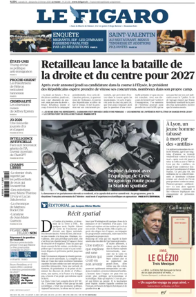 Cover of Le Figaro