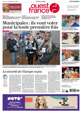 Cover of Ouest France (Chateaubriant)