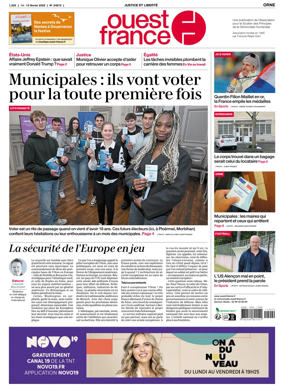 Cover of Ouest France (Orne)