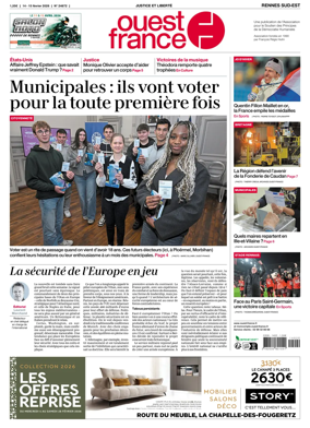 Cover of Ouest-France (Rennes Sud-Est)
