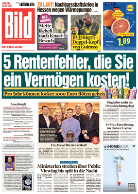 Cover of BILD Rheinland - Koln