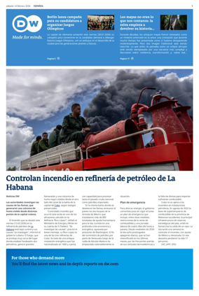 Cover of Deutsche Welle (Spanish edition)